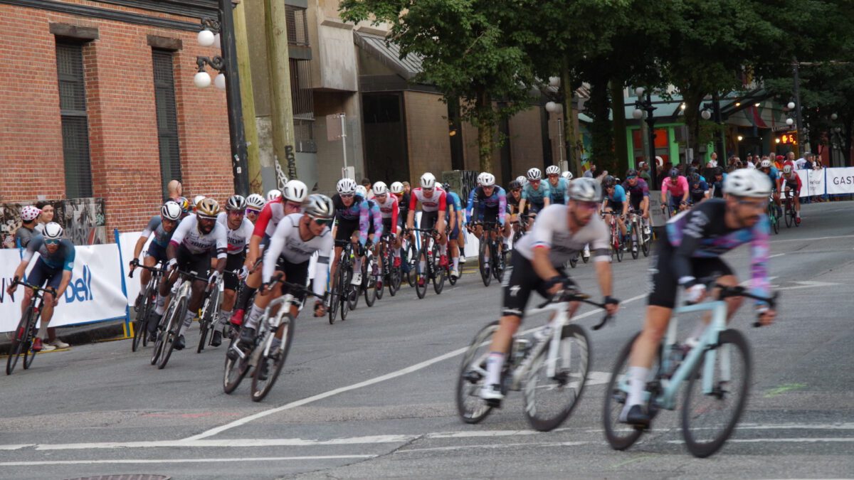 The field at the Gastown Grand Prix
