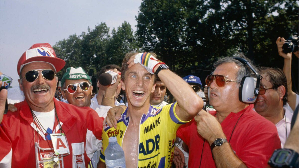 Greg LeMond at the 1989 Tour de France