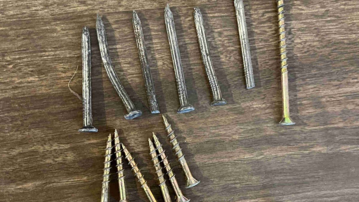 Nails and screws