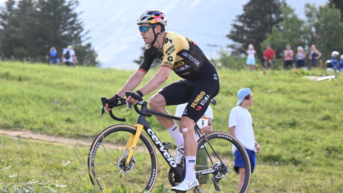 19-07-2023 Tour De France; Tappa 17 Saint Gervais - Mont Blanc - Courchevel; 2023, Jumbo - Visma; Van Aert, Wout; Col De La Loze;
