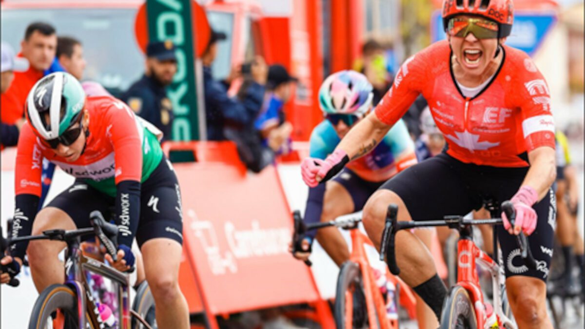 Canada's Alison Jackson wins Stage 2 of Vuelta España Femenina